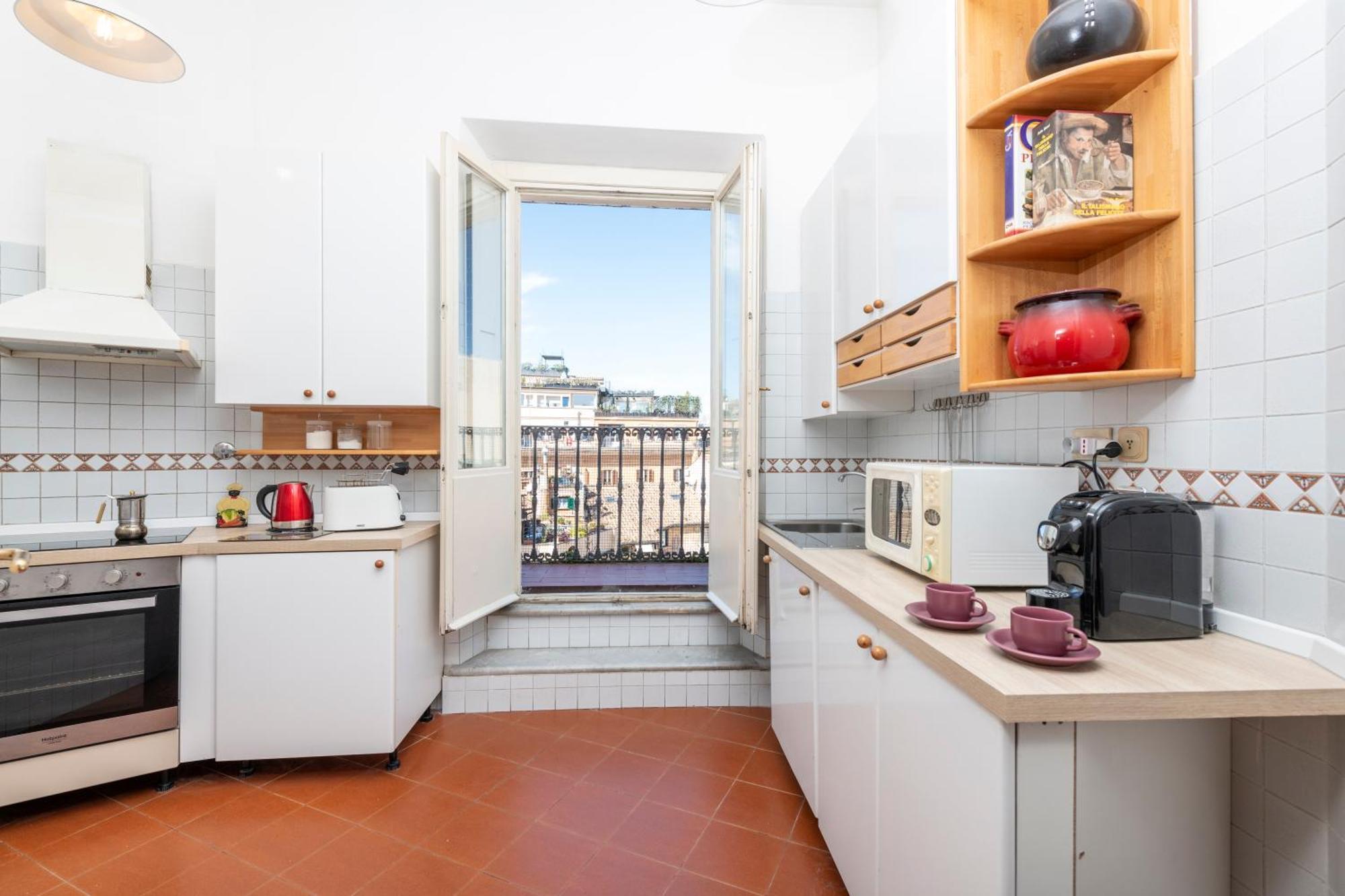 Ferienwohnung Monti Deluxe - Terrace Spectacular View Rom Exterior foto